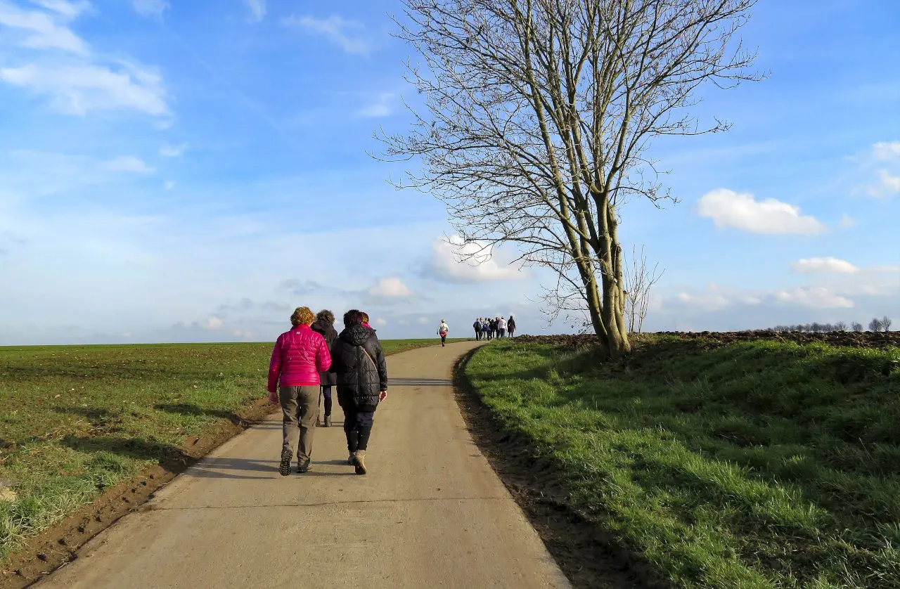 We doen ook een stukje Limburgse 'meseta' aan