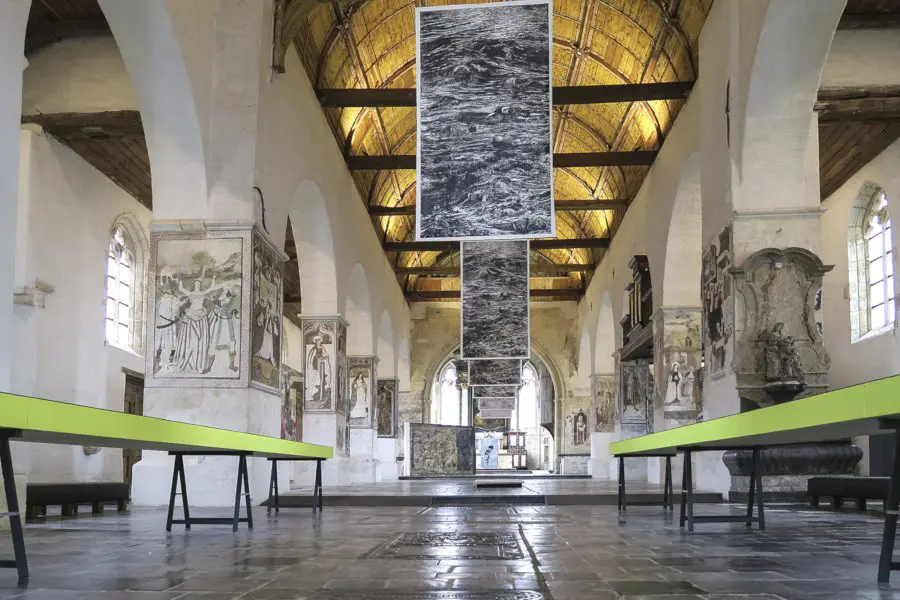 De begijnhofkerk in Sint-Truiden, een uniek stukje werelderfgoed, heeft momenteel een museumfunctie