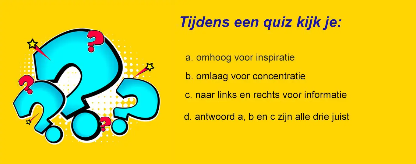 Uiteraard is antwoord 'd' het juiste antwoord!