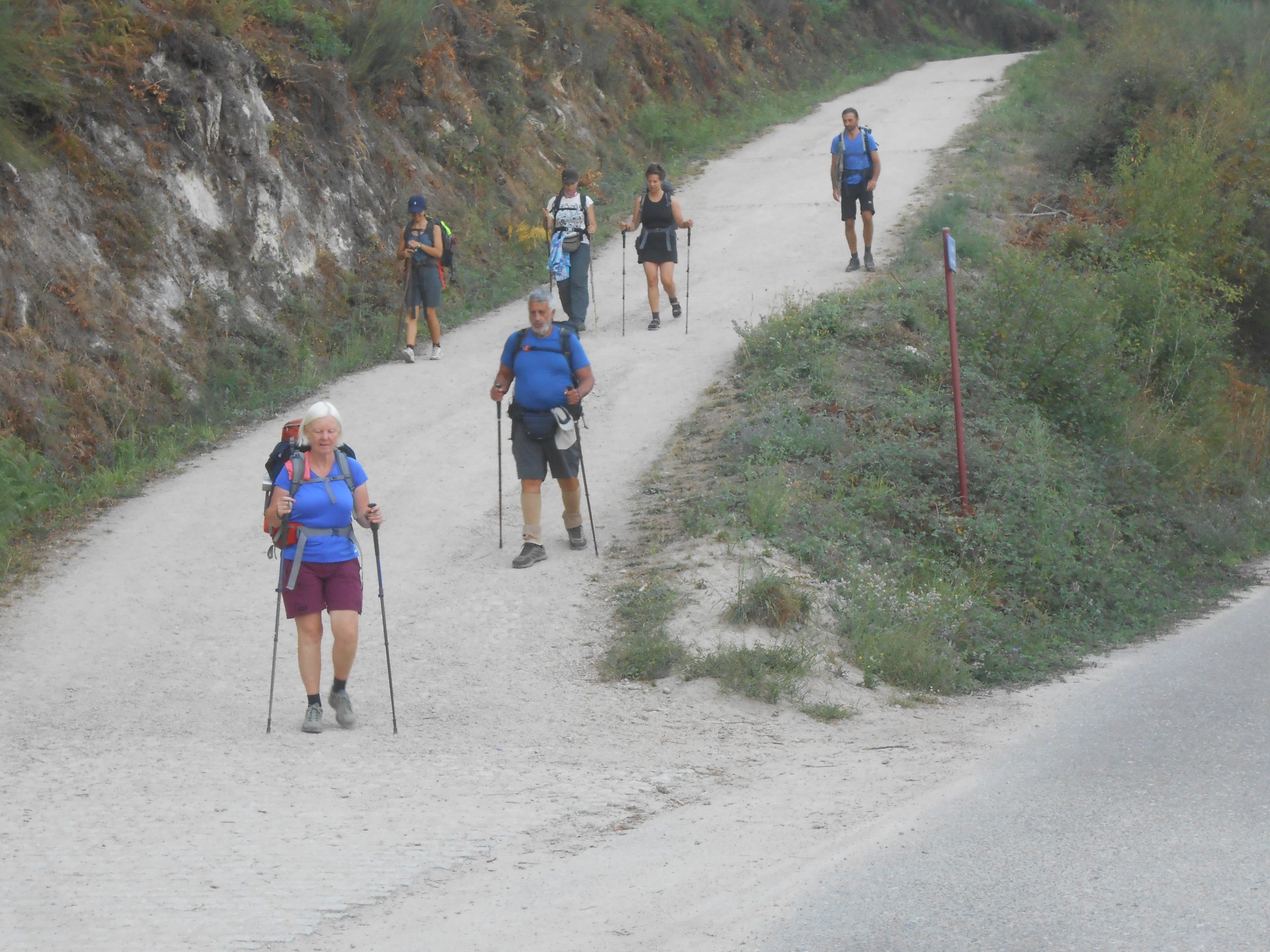 Camino Portugues augustus 2022 omgeving Cezantes