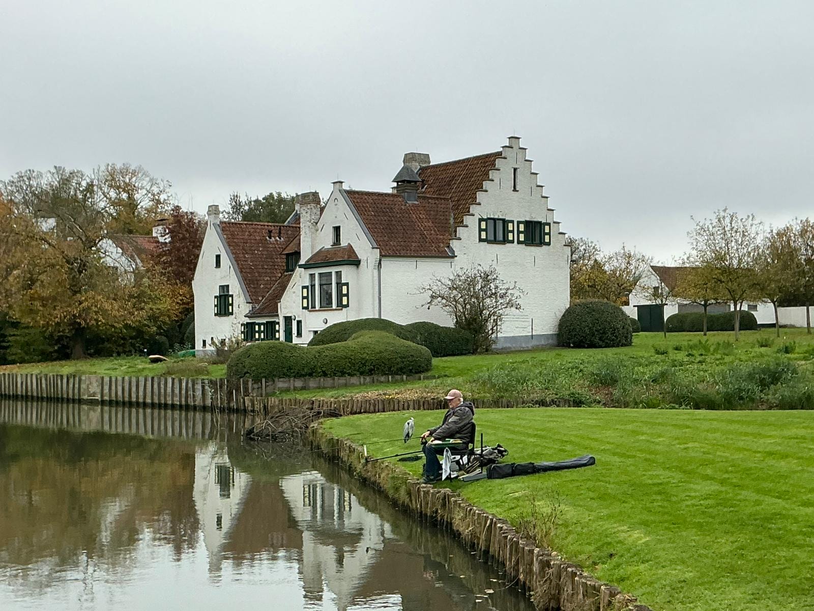 Oude Hoeve St-Baafsabdij in Latem. - Johan De Ridder